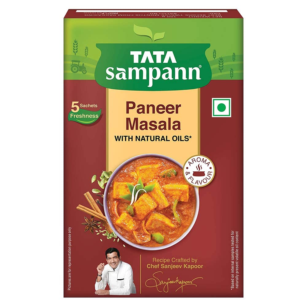 Tata Sampann Indian Spices Pure Paneer Masala