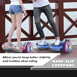 Hoverboard Certified HS2.01 Bluetooth Flash Wheel with LED Light Self Balancing Wheel Electric Scooter