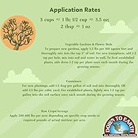 Vista 9 de Down To Earth All Natural harina de algas marinas, 1-0.1-2 - 20 libras 01966