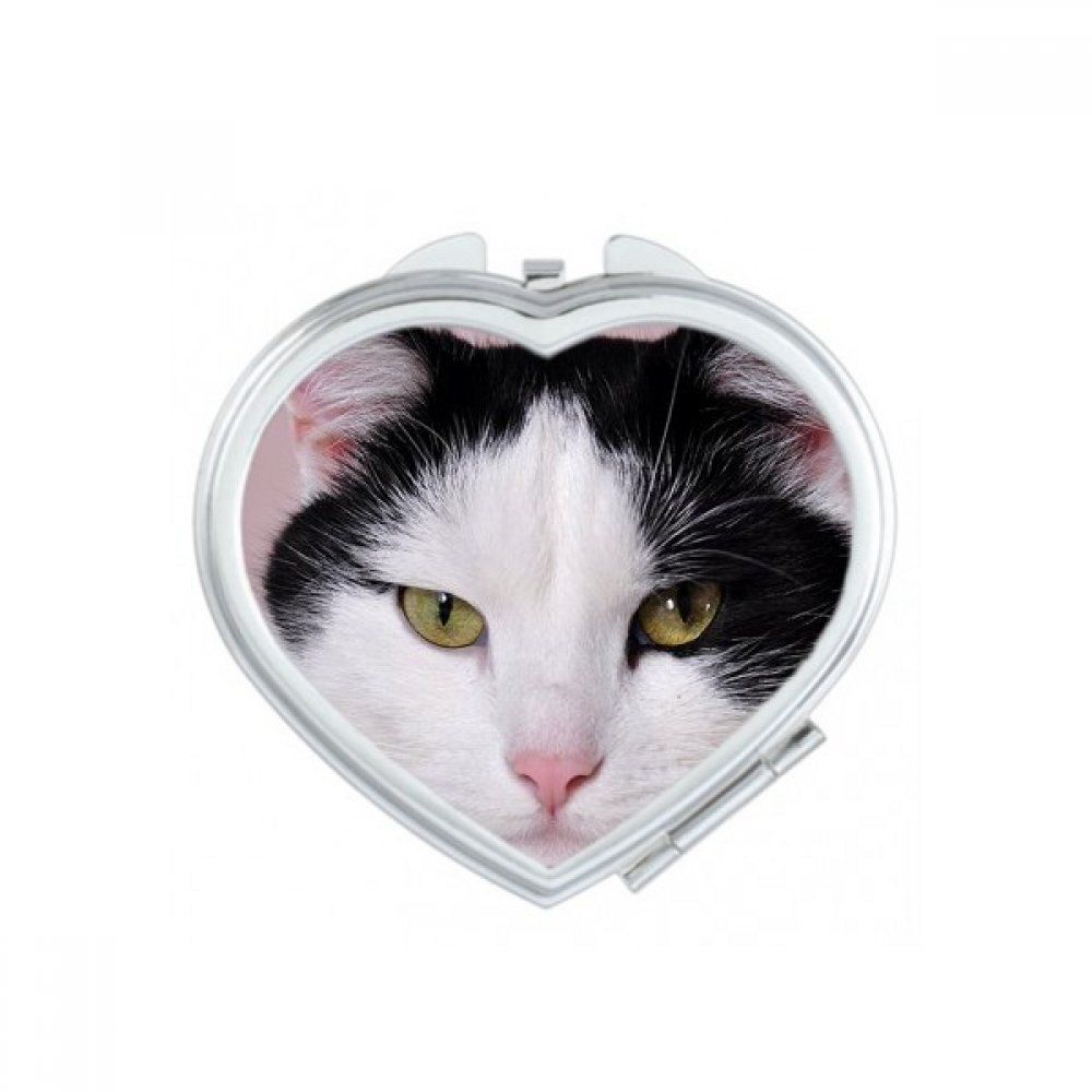 Miroir compact chat tuxedo mignon petit miroir de poche maquillage