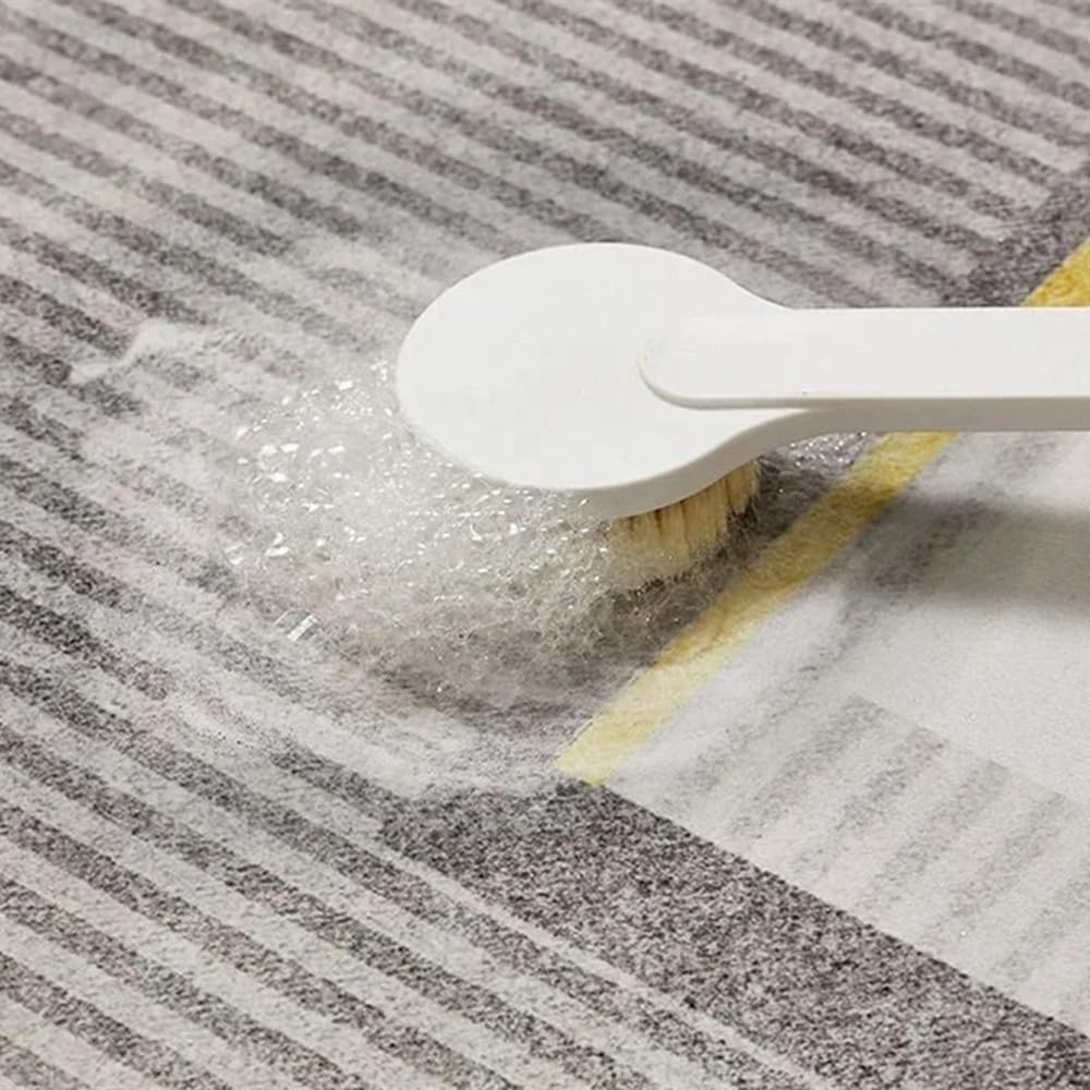 Simple Carpet Living Room Three-Proof Ring Fleece Household Bedside Blanket Premium Light Luxury Door Mat,01,40x60cm