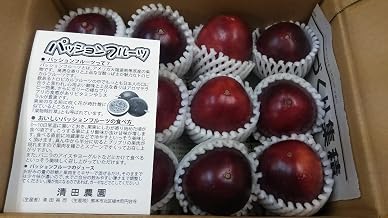Passion Fruit, Approx. 2.2 lbs (1 kg) (Approx. 9 - 15 beads), Produced by Kumamoto Kiyota Passion Fruit, 60 Sizes