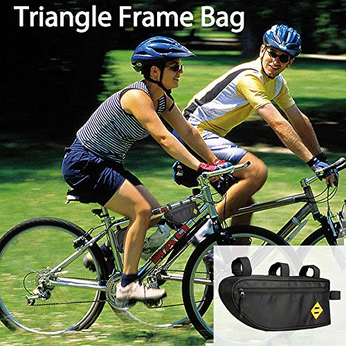 RuleaxAsi Saco de quadro de triângulo de bicicleta de bicicleta Pacote de saco de armazenamento de b