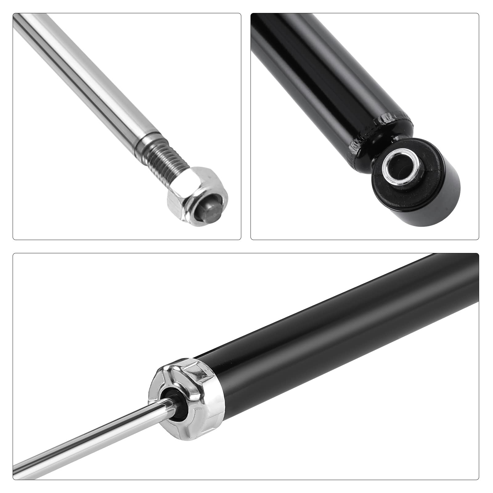 Frankberg 2x Ammortizzatori per sospensioni Ammortizzatori per telaio Posteriore sinistro destro 651mm Pressione del gas Compatibile con 500L 351 352 0.9L-1.6L 2012-2025 Replace# 51936080,52021449