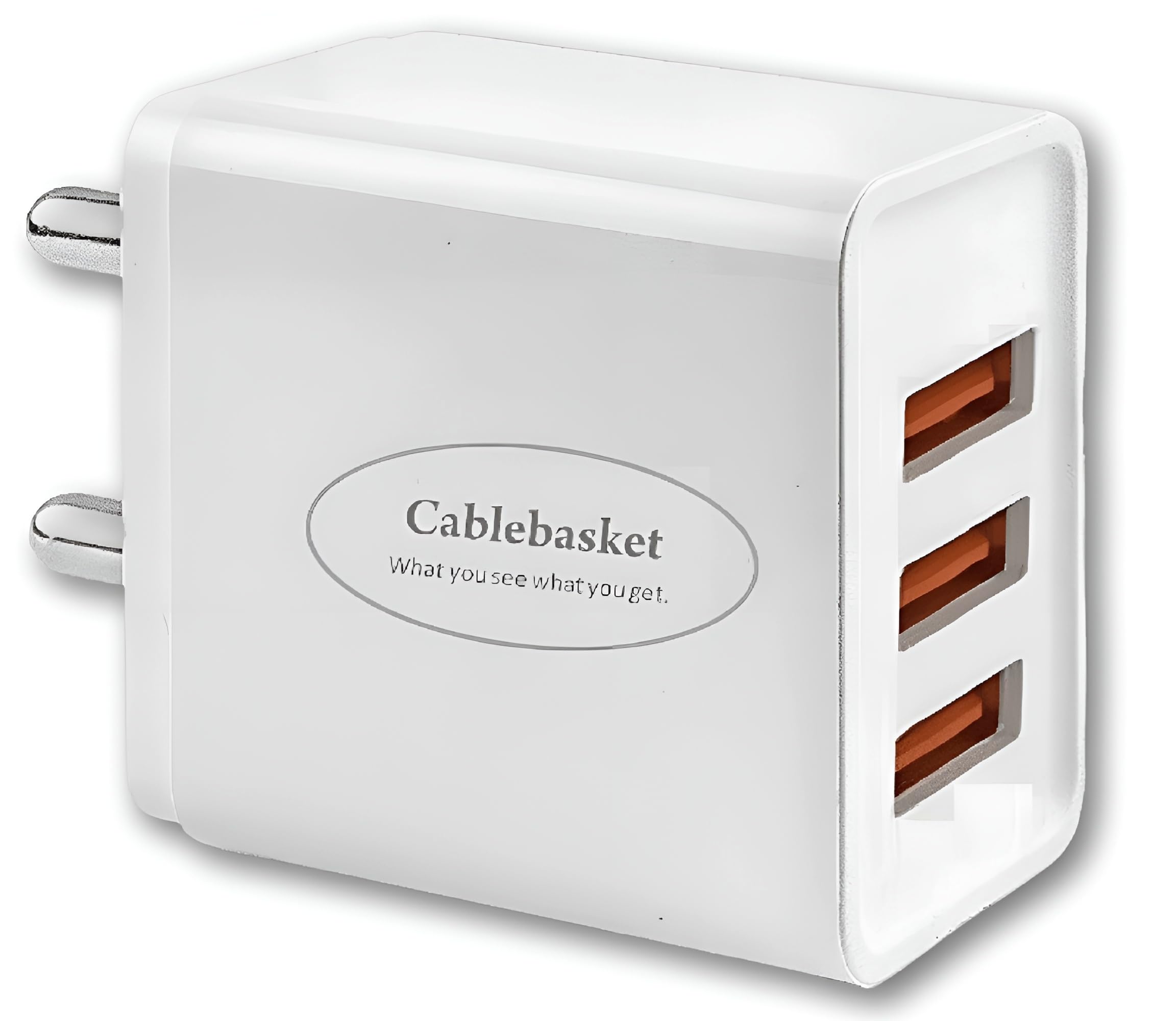 CableBasket Phone Charger Adapters Fast 3.1A 3 USB Multi Charger Compatible for All Smart Phones Like Xiaomi Redmi Note 5 Pro,7 Pro Samsung M20 /M30 /M40/A50s iPhone 5/6/7/11/12 Pro (Without Cable) (B09Y7DZG75) Amazon Price History, Amazon Price Tracker