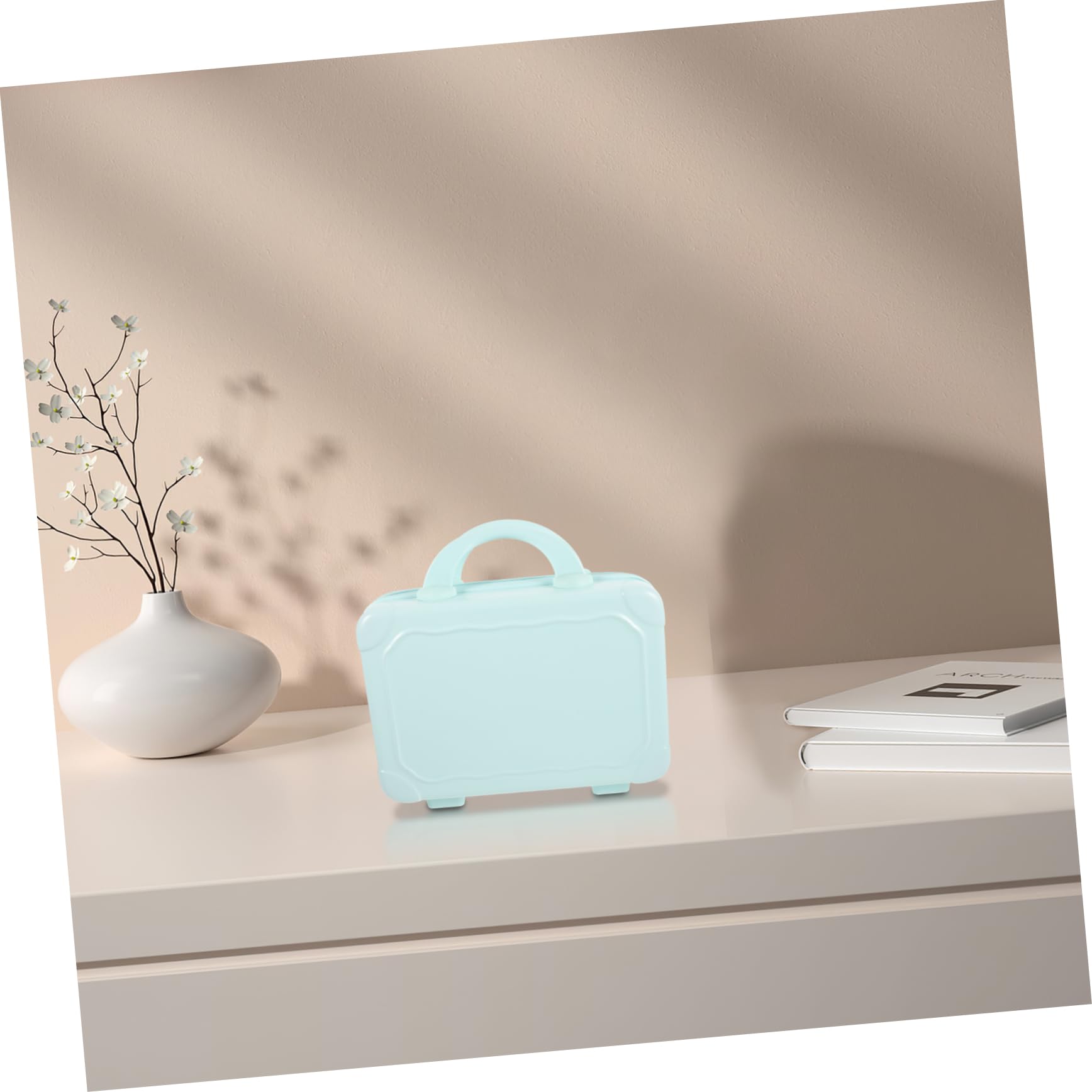 Estuche De Maquillaje Portátil Estuche De Viaje Pequeño para Mujer Neceser De Viaje Mini Maleta De Cosméticos De Maquillaje para Viajar