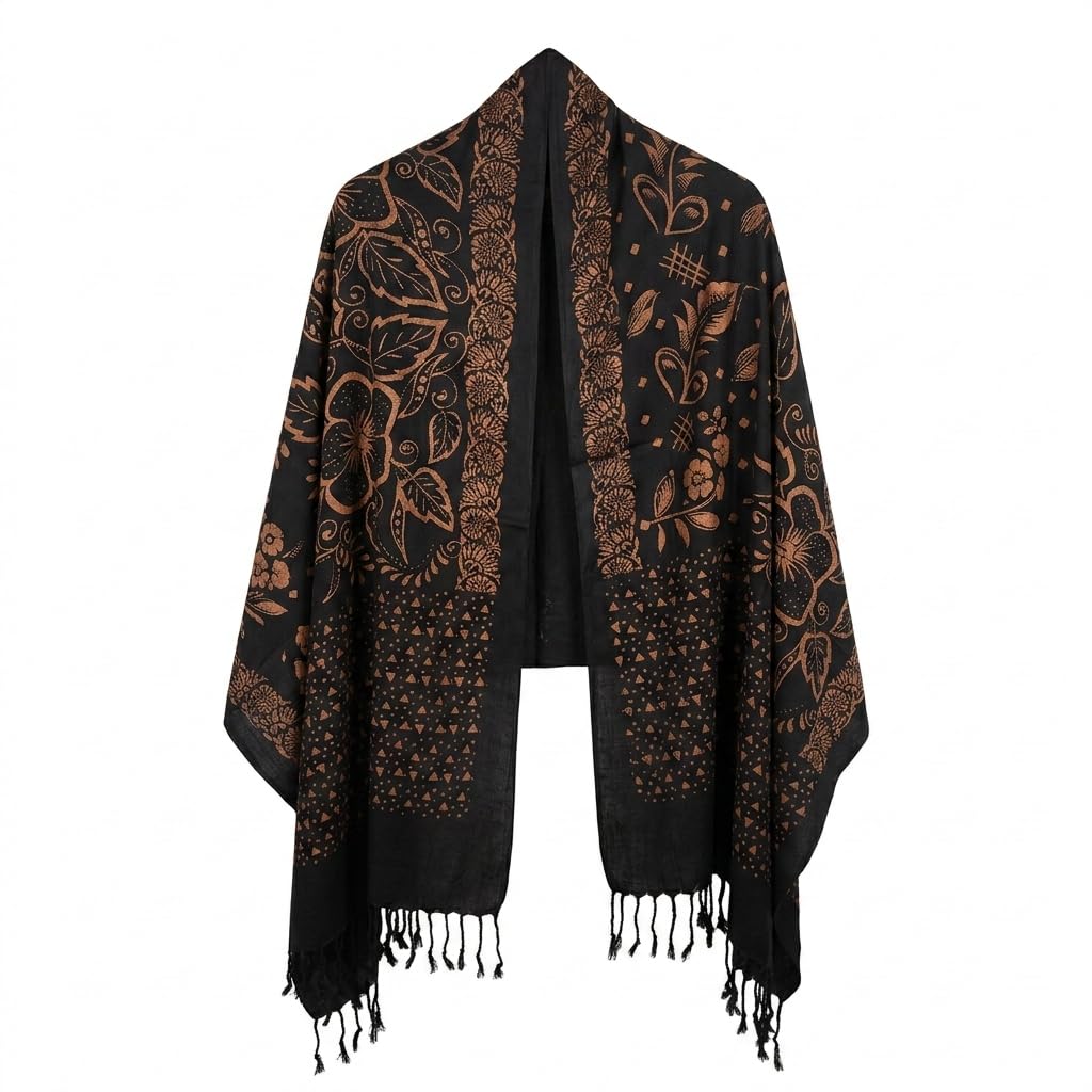 Women’s Cotton Stole Scarf - Breathable Lightweight Summer Wrap for Sun Protection, Solid Color Fashion Neck Scarf for Office & Casual Wear, Stole for women-picture-17