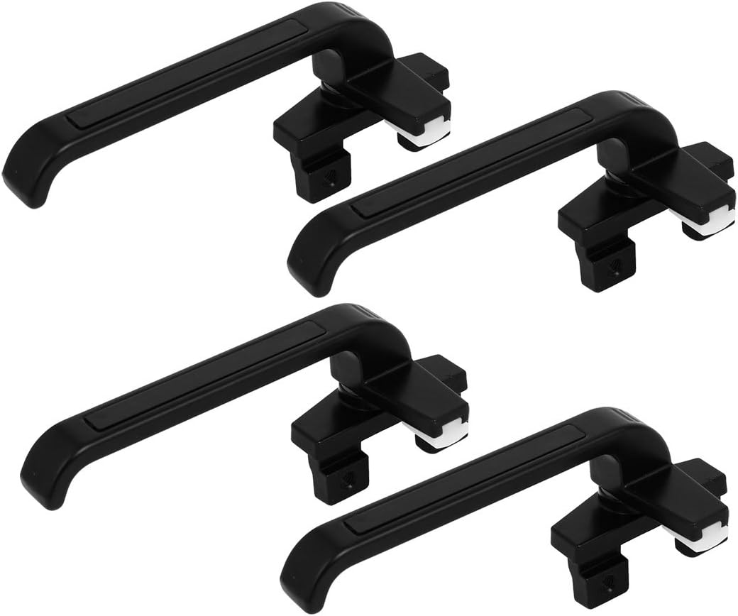 Zinc Alloy Casement Window Locking Handle Grip Left Hand Black 4pcs (d6453a3d605f14af01c5a49a431e037c)