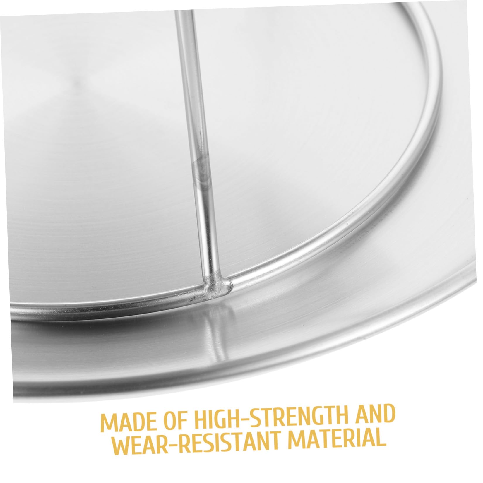 BESPORTBLE Set Vassoi per Esposizione Alimenti in Acciaio Inox Resistente All’Usura Alzata per Torte e Piatti da Portata Multiuso per Feste e Buffet Supporto per Dolci e Snack Elegante e