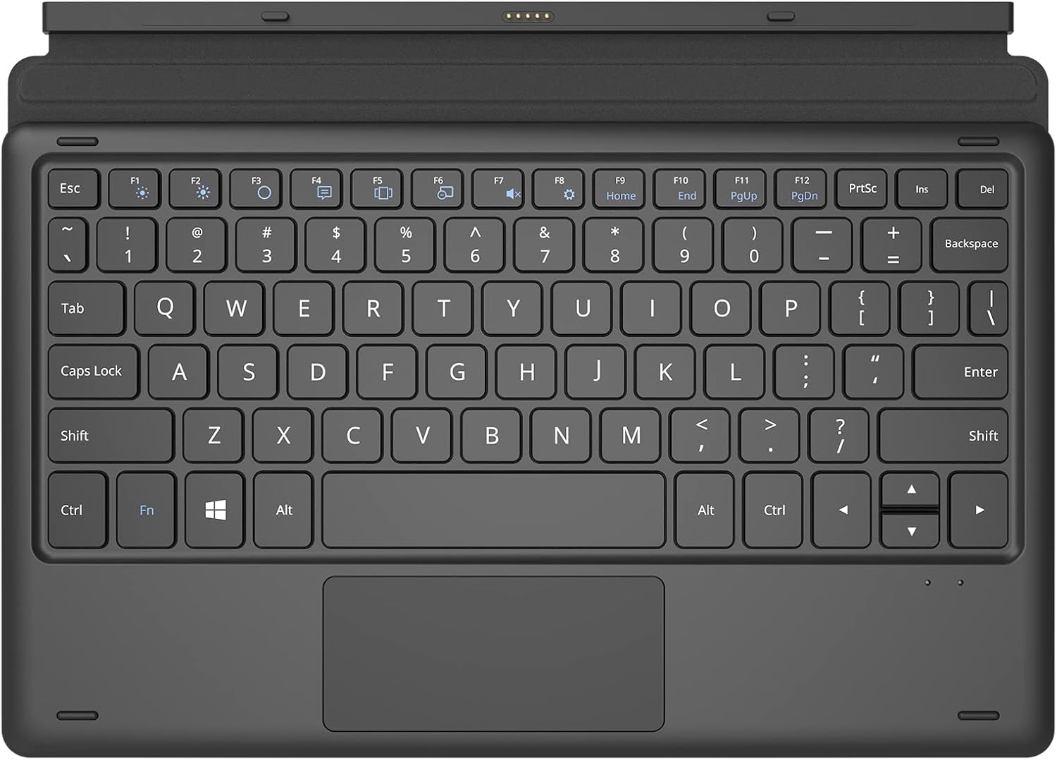 TECLAST X11 Keyboard, QWERTY Layout Black Keyboard, Bluetooth Wireless Keyboard, with Keyboard