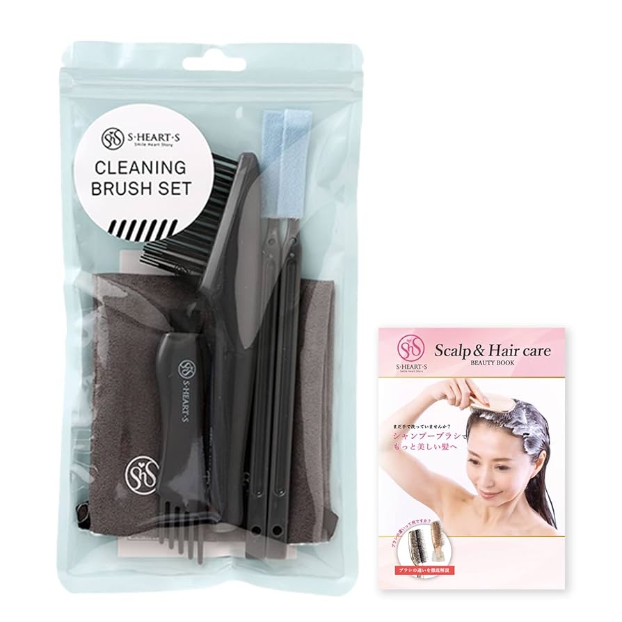 S•HEART•S スカルプブラシギフトセット&クリーニングブラシセット Amazon | 【公式ストア限定】 S・HEART・S(エス・ハート・エス