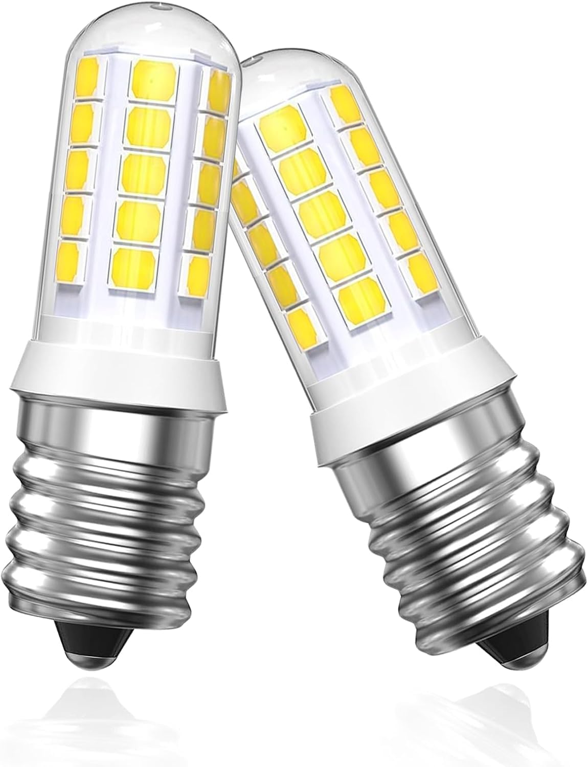 297048600 241552802 Refrigerator Light Bulb 4W 120V 40W Halogen Bulb Equivalent LED Replacement for Frigidaire Kenmore Whirlpool (Daylight White)