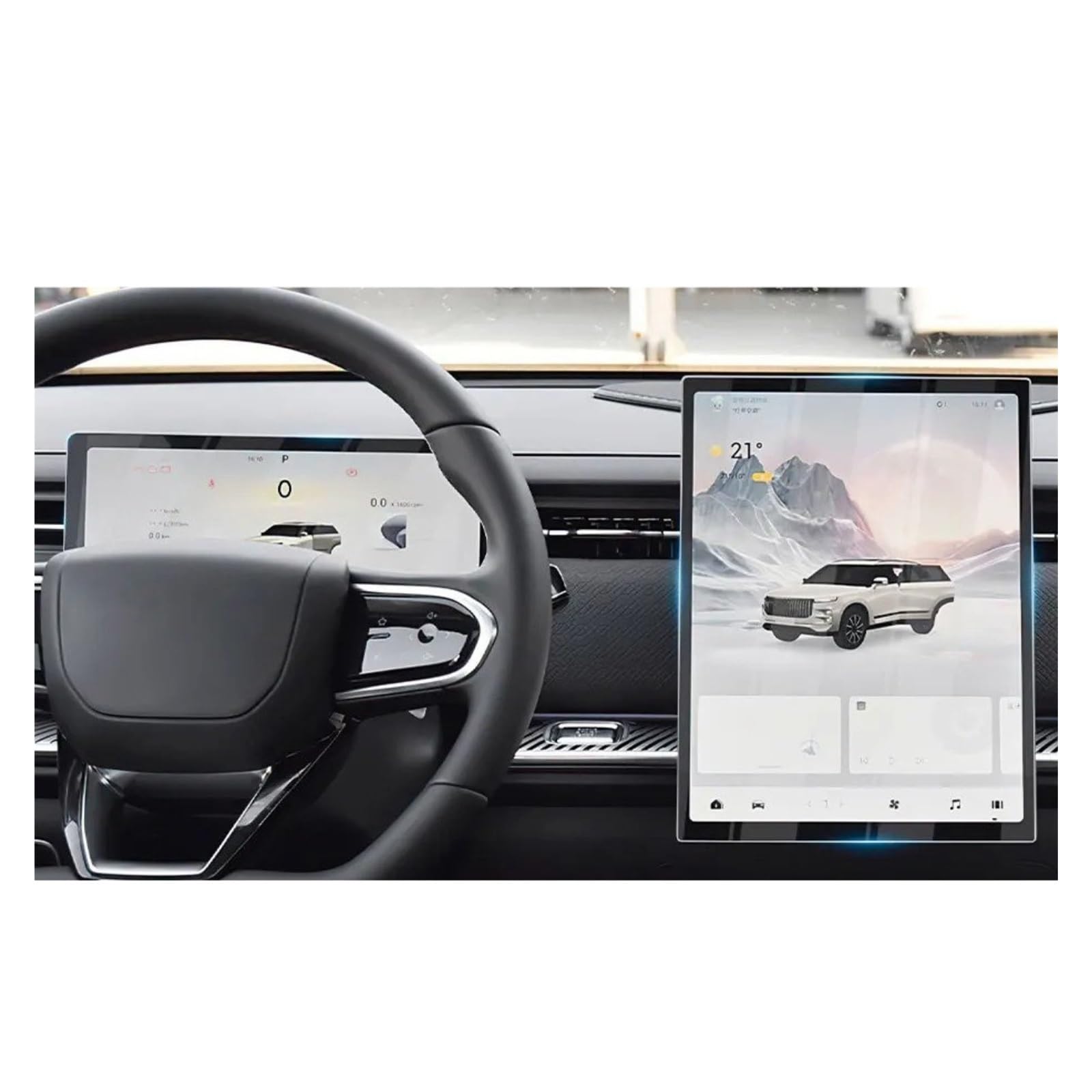 Verre trempé Chery Jaecoo J7 2023 protège l'écran tactile 13.2 pouces lors de vos voyages en famille - 7