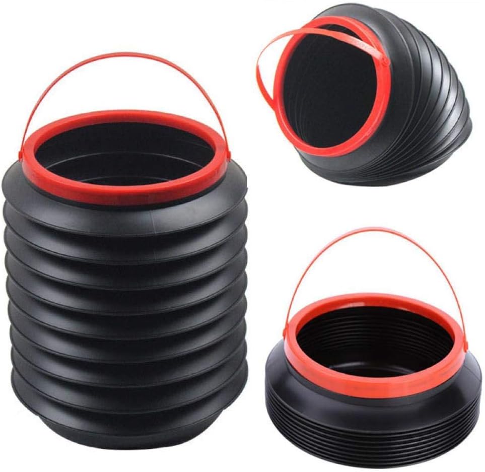 Krupakar Collapsible Magic Container Foldable Storage Bucket Car Trash Bin Kitchen Garbage Can Storage Organizer Barrel Water Storage Bucket