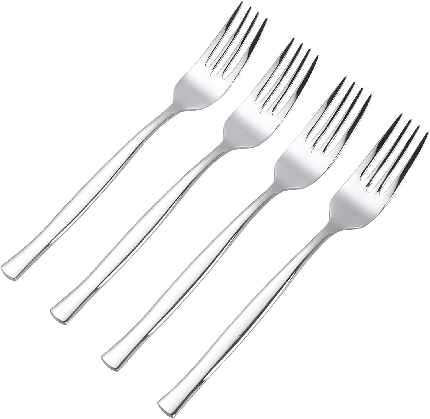 Rinboat 12Piece Stainless Steel Cutlery Table Forks, Dinner Forks
