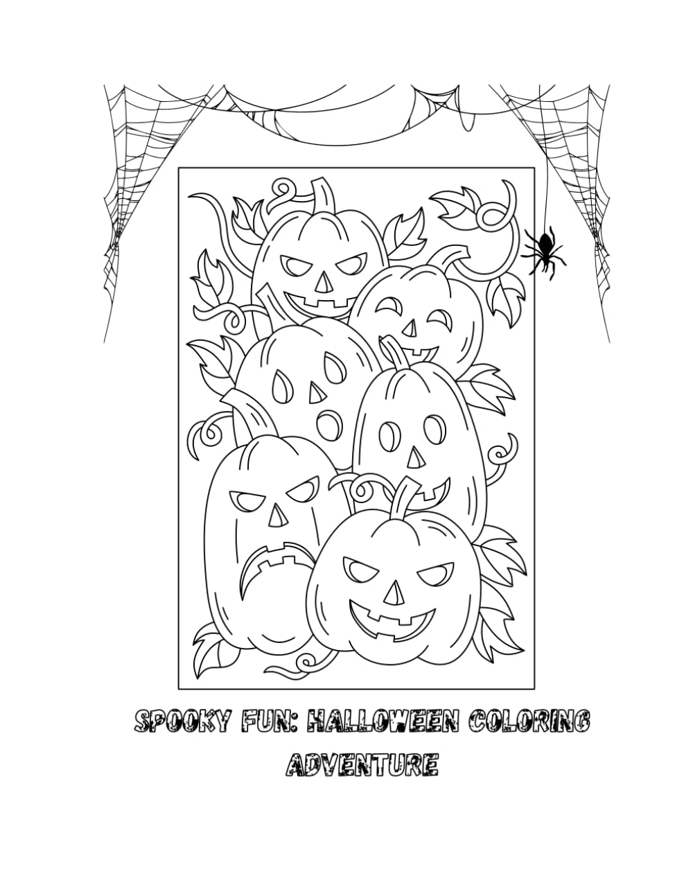 Spooky Fun: Halloween Coloring Adventure