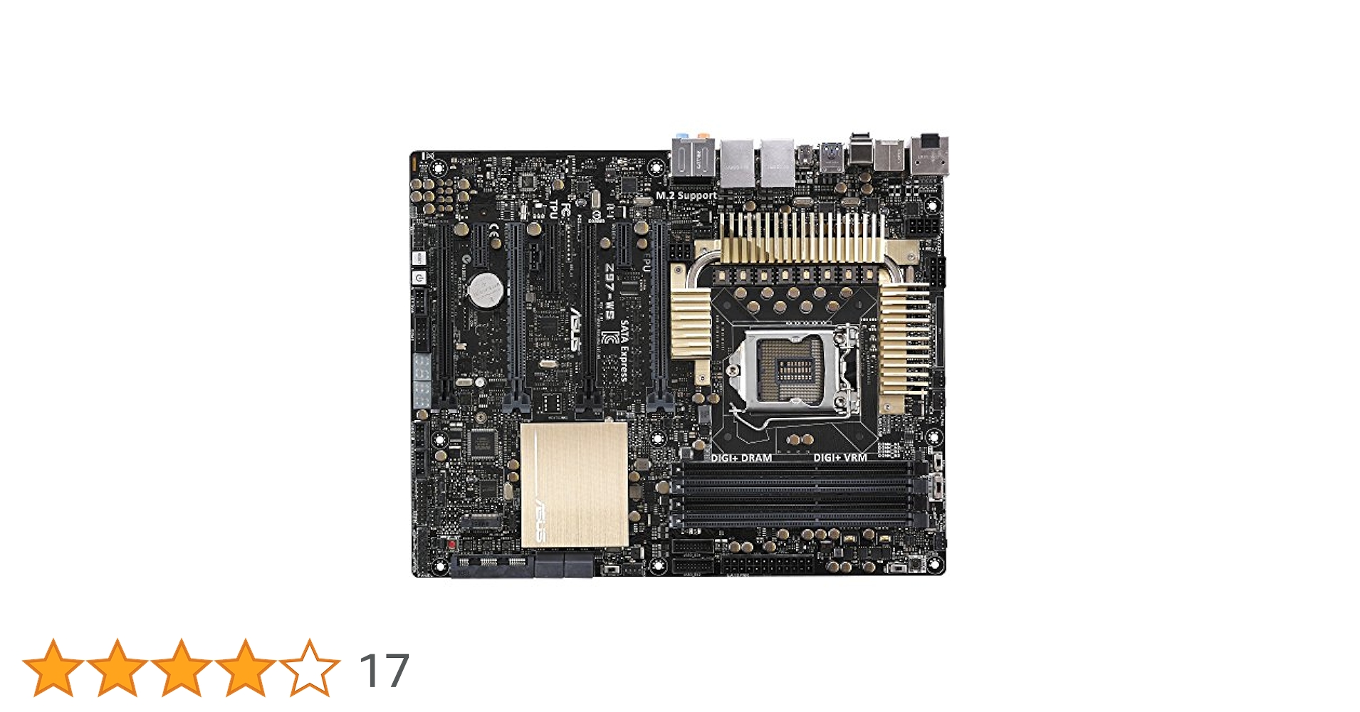 ASUS Z97-WS Intel LGA1150 HDMI/DisplayPort /Mini DisplayPort