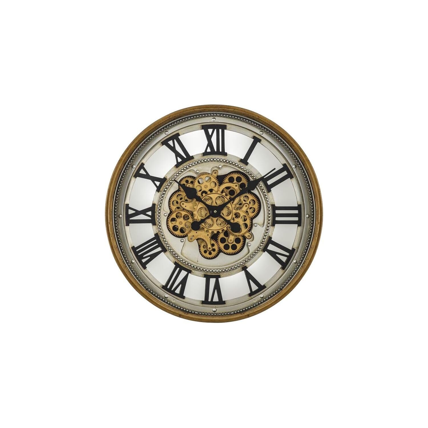 Amazon.co.jp: ヨセミテ ホームデコ ゴールドギアクロック : ホーム