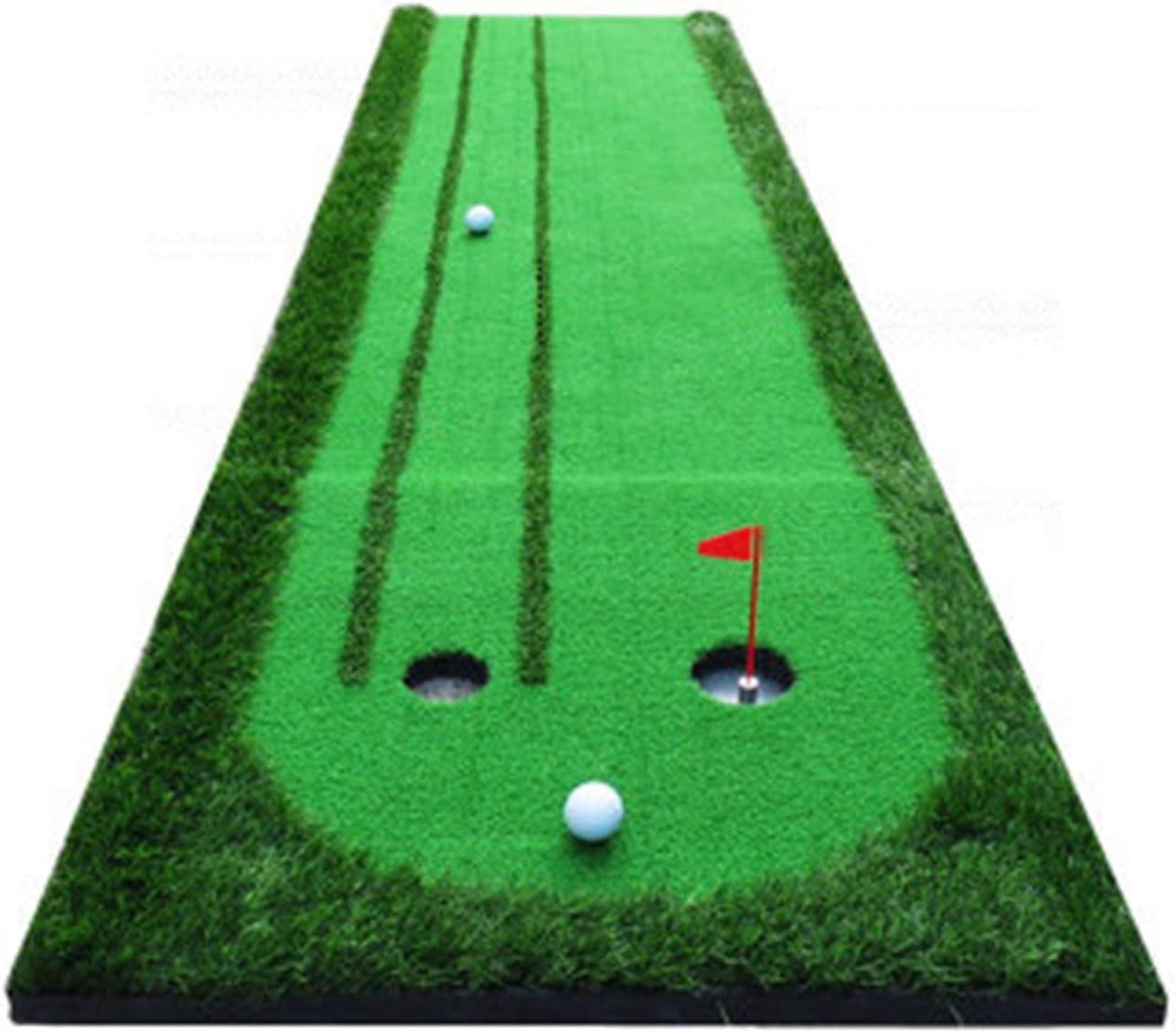 Golf Putting Trainer Mat Golf Putting Mat Golf Practice Putting Green Mat for Home or Office