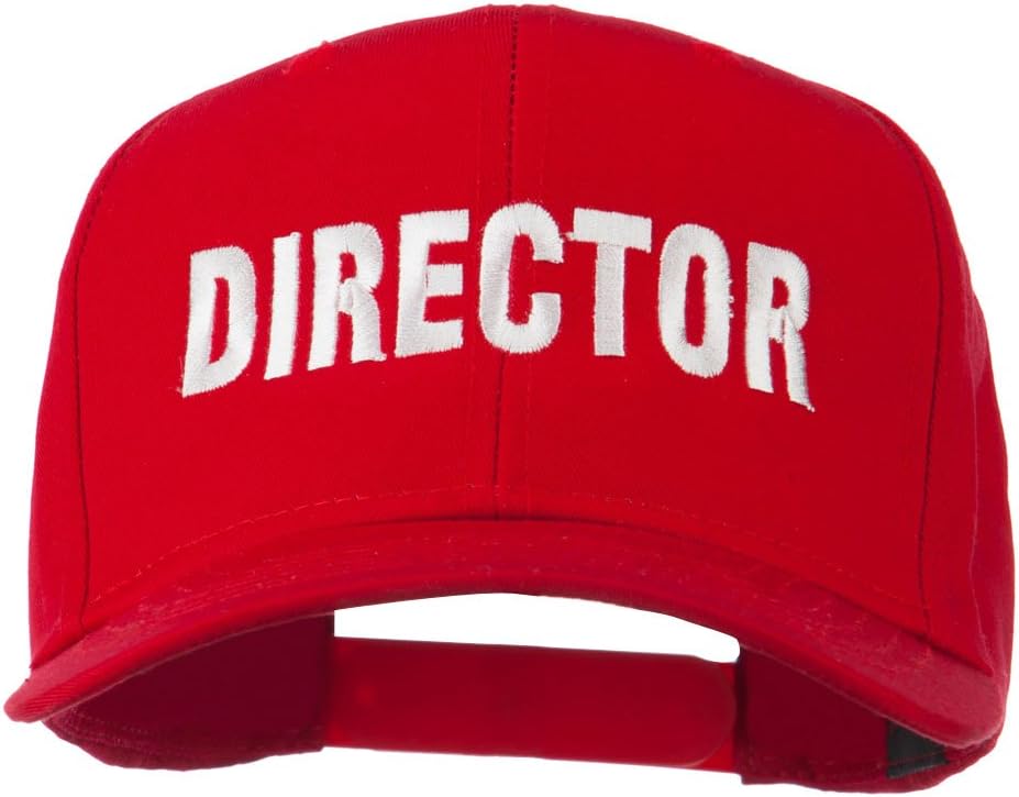 e4Hats.com Director Embroidered Cotton Twill Cap