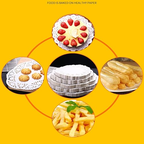 Miniatura 4 de Manteles individuales redondos de encaje hechos a mano, de ganchillo, de encaje, manteles individuales rústicos, decoración para cocina, comedor,