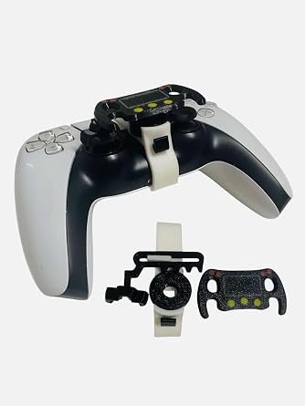 Mini Steering Wheel for PS5 Game Controller, Best for PS5 Racing Games