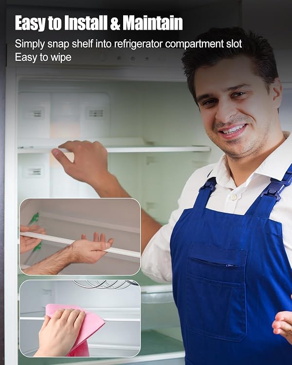 DA97-20637A Refrigerator Glass Shelf Fit for Samsung Refrigerators by JUFZQO - Used condition - Image 5