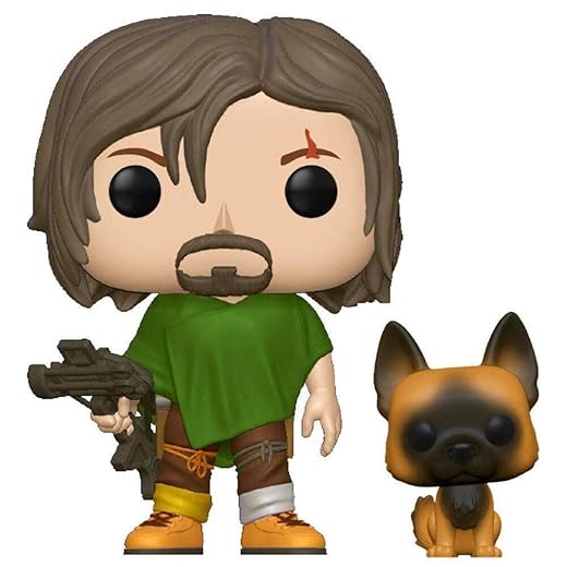 En Oferta Funko Pop Tv &Amp; Buddy: Walking Dead - Daryl With Dog,Multicolor,3.75 Inches,57638