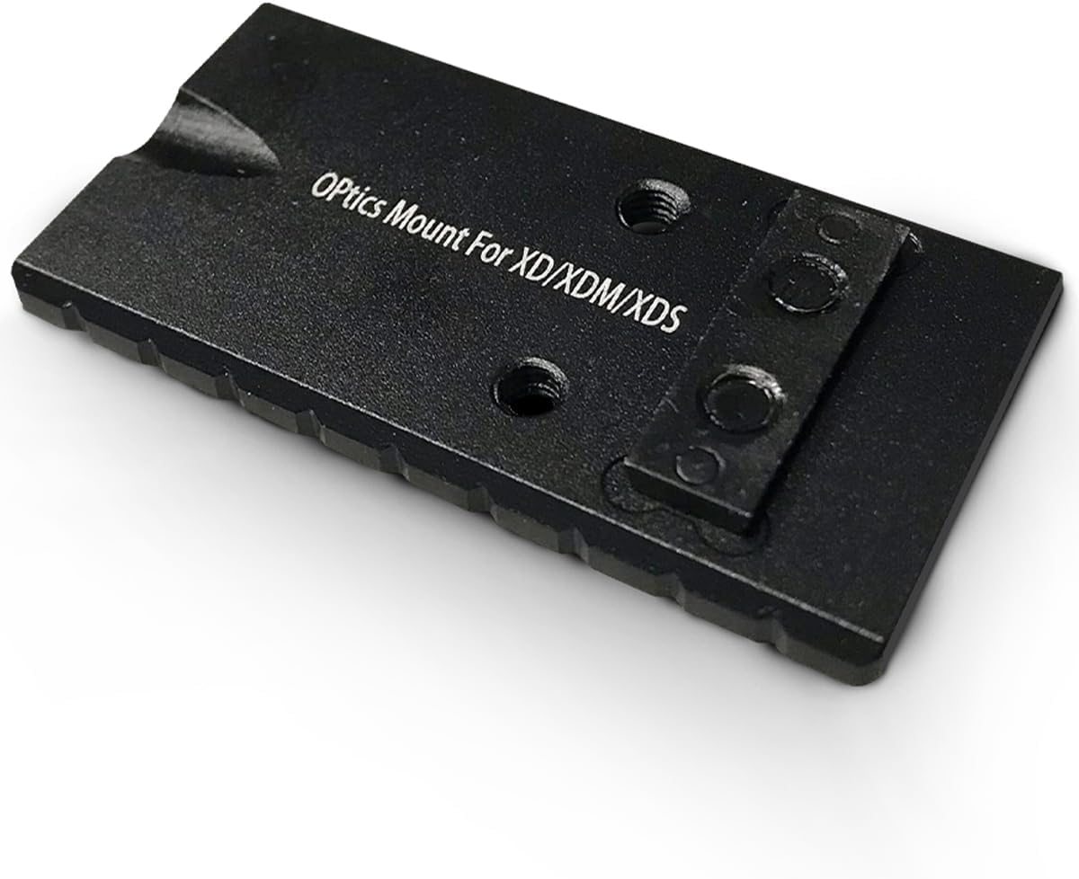 Red Dot Adapter/Mounting Plate for Springfield XD, XDE, XDM, XDS Pistol