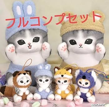 mofusandのぬいぐるみ mofusand ぽてぽてサメにゃんぬいぐるみS | mofusandもふもふ