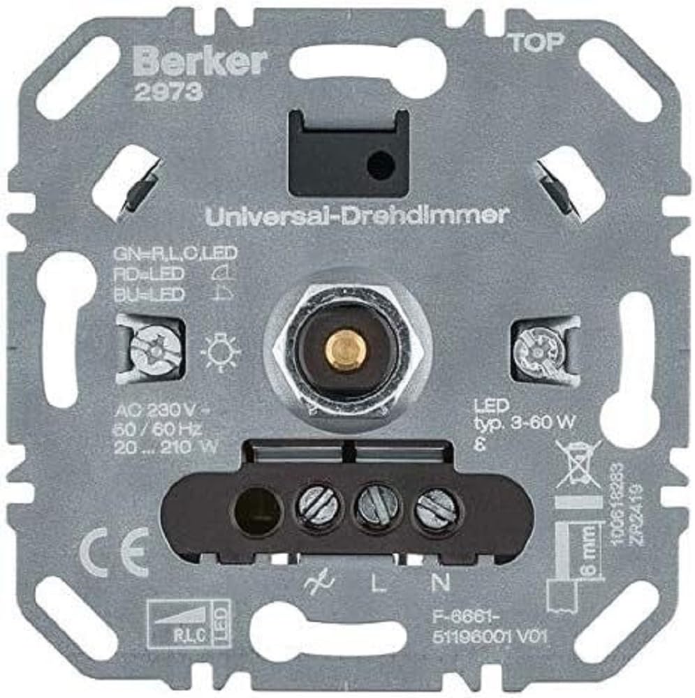 Regulador rotativo universal (R,L,C,LED)