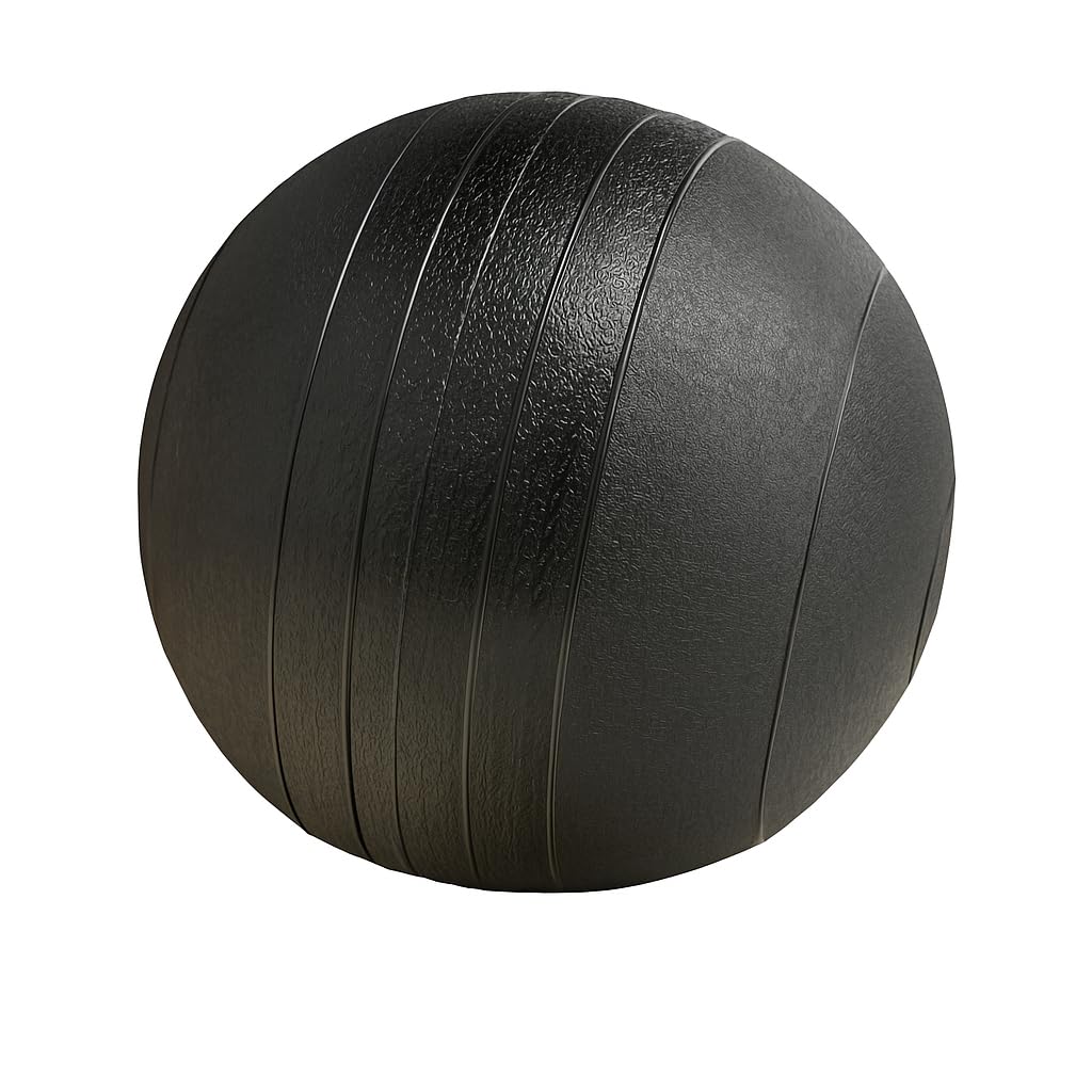 Slam Ball 4 – 10 kg – Palla medica non rimbalzante ponderata per allenamento della forza, crossfit, cardio e palestra a casa – FLG palla da ginnastica in gomma resistente per uomini e donne