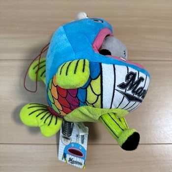 千葉ロッテマリーンズ　MEJぬいぐるみ“謎の魚”　全2種セット 千葉ロッテマリーンズ メガジャンボぬいぐるみ“謎の魚