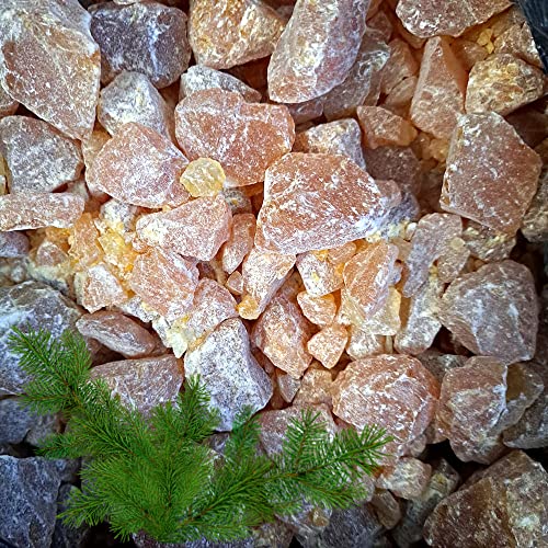 1 Pound (16Oz/454G) Chunks - 100% Pure & Natural Raw Brazilian Pine Gum Rosin Resin (Colophony, Канифоль) For Incense Or Grip Enhancer Etc #TOP1