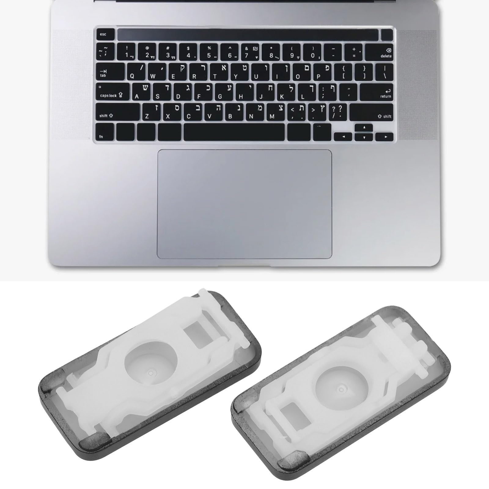 Set di 2 Staffe per Pulsanti Freccia Sinistra E Destra per Tastiera Portatile Compatibile con MacBook PRO Air A2141 A2179 A2251
