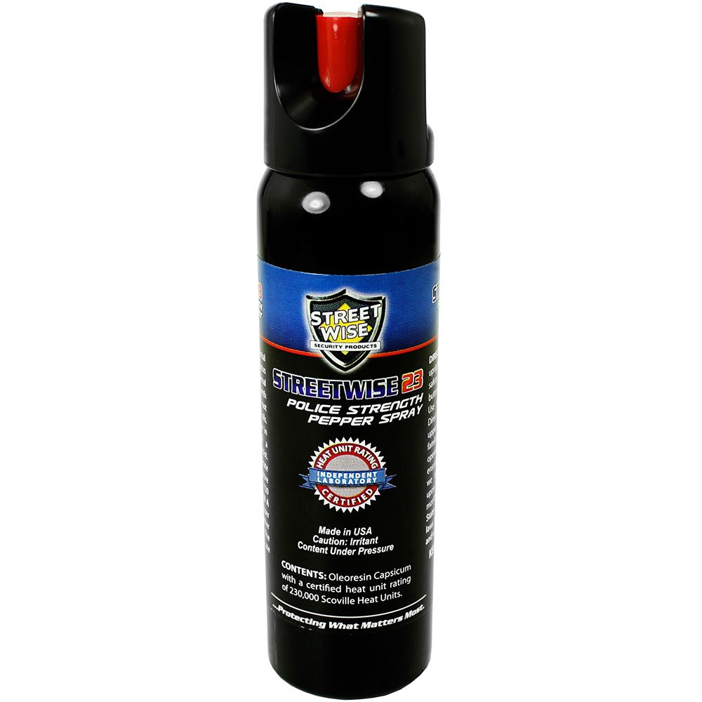 Streetwise Security ProductsPolice Strength Streetwise 23 Pepper Spray, 4-Ounce, Twist Lock