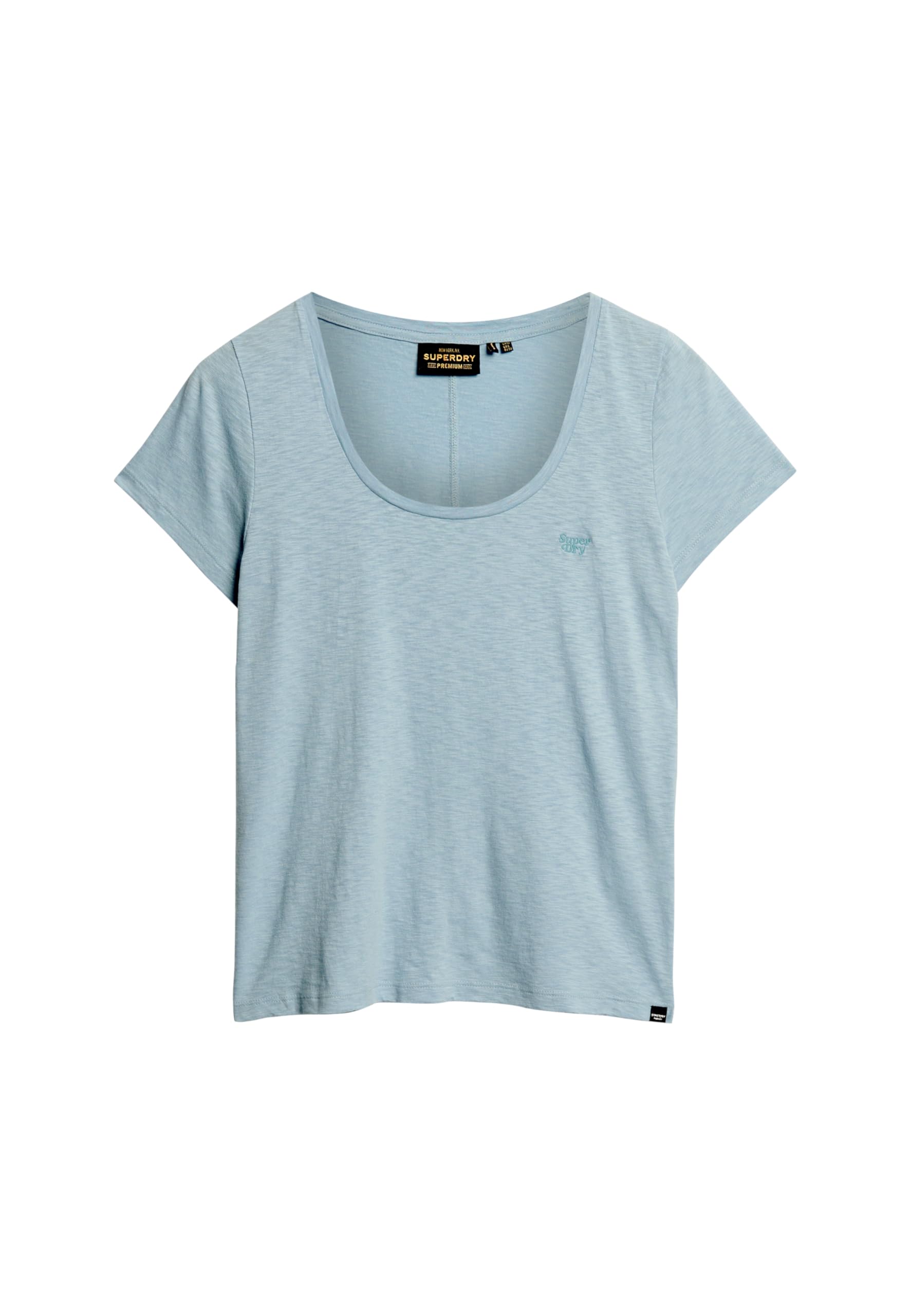 Superdry Women's Bleu Scoop-Neck T-Shirt