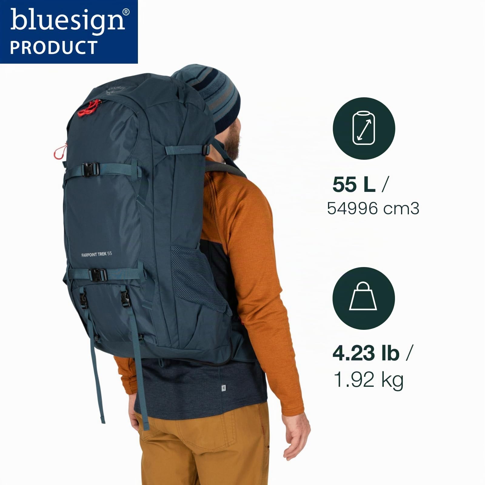 Osprey Farpoint Uomo Zaino
