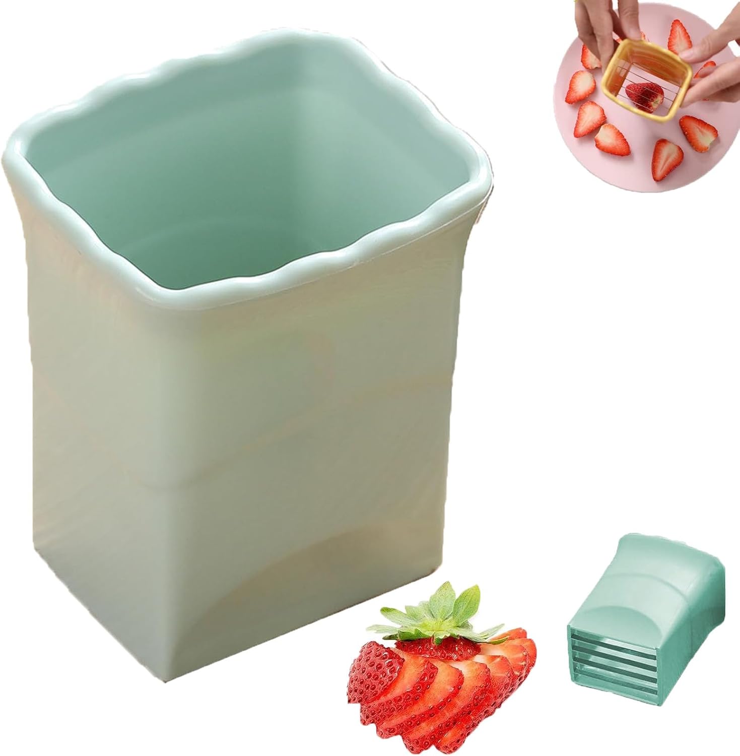 Cup Slicer, 2024 Upgrade Fruit Slicer Cup, Fruit Slicer