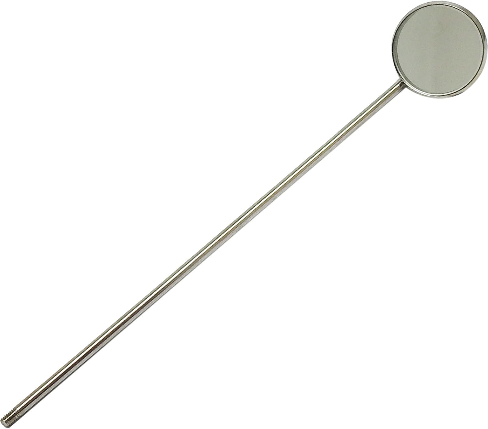 Surgimax Long Handle 18cm Stainless Steel CE Laryngeal ENT Specialist Throat Dental Mirror - Single Pack