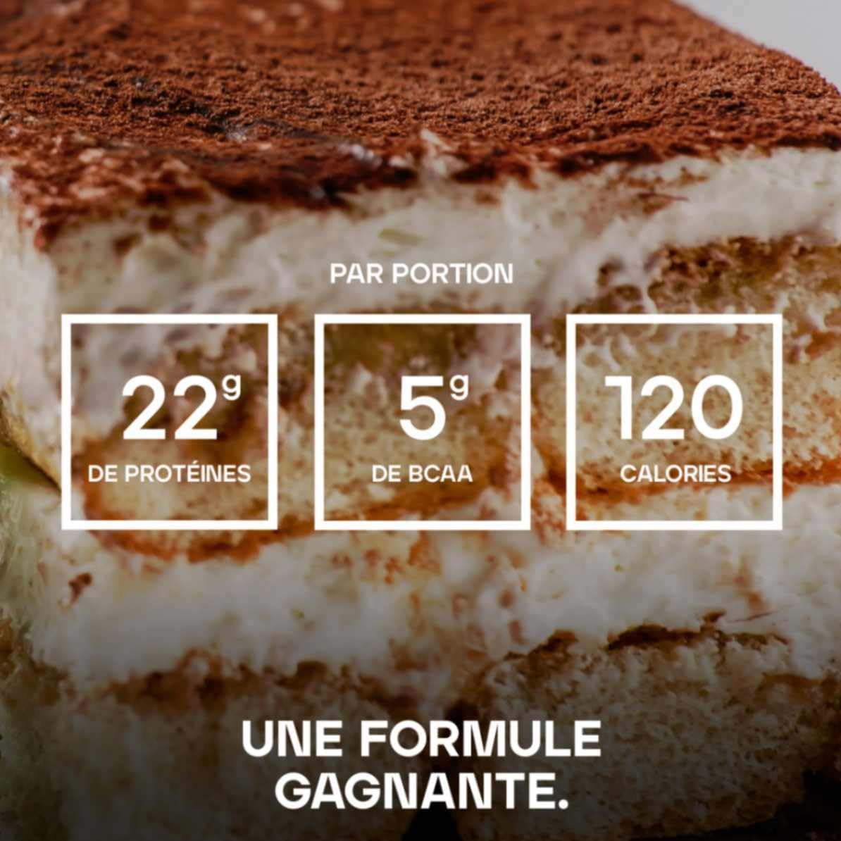 Bulk Pure Whey Protéine en Poudre Tiramisu 1kg | 22g Protéines & 5g BCAA par Portion | Faible en Sucre, Mélange Facile - Description