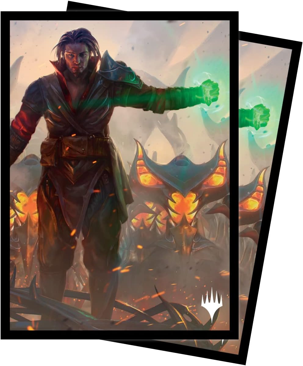 Ultra PRO - Magic: The Gathering The Brothers War 100ct Card Protector Sleeves - ft. Mishra, Eminent, Protect MTG Cards, Collectible Cards, & Trading Cards, Durable Protective Card Sleeves