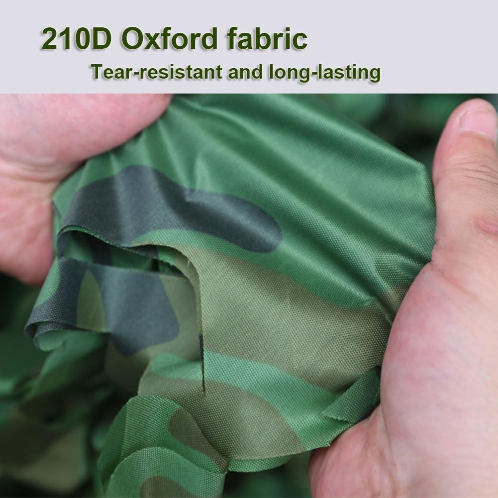 Tarnnetz Bundeswehr Tarnung Net 1m 1.5m 2m 4m 5m 6m 7m 8m 9m 10m 12m 14m 15m 16m 20m Camouflage Netz Wald Jagd draußen Sichtschutz(Größe:10x10m)