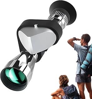 携帯用望遠鏡 | コンパクトで滑り止めの安全なおもちゃ道具,ハンドヘルド 望遠鏡 ツール,子供・男の子向け、ハイキング・キャンプ・アウトドア・狩り・野鳥観測用