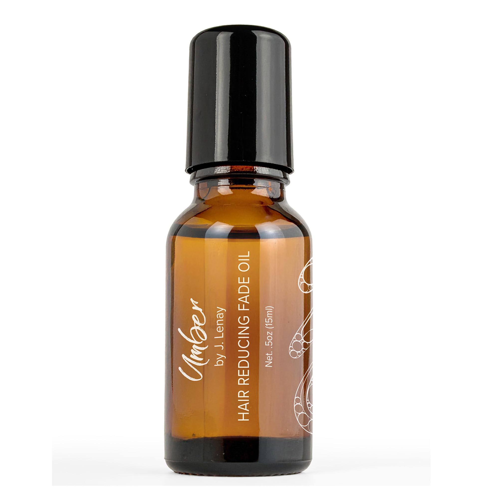 Umber by J. Lenay Hair Reducing Fade Oil – Regular Strength (Not sensitive skin), Minimizes Hair Growth for Face & Body – For Women & Men – 15ml Serum