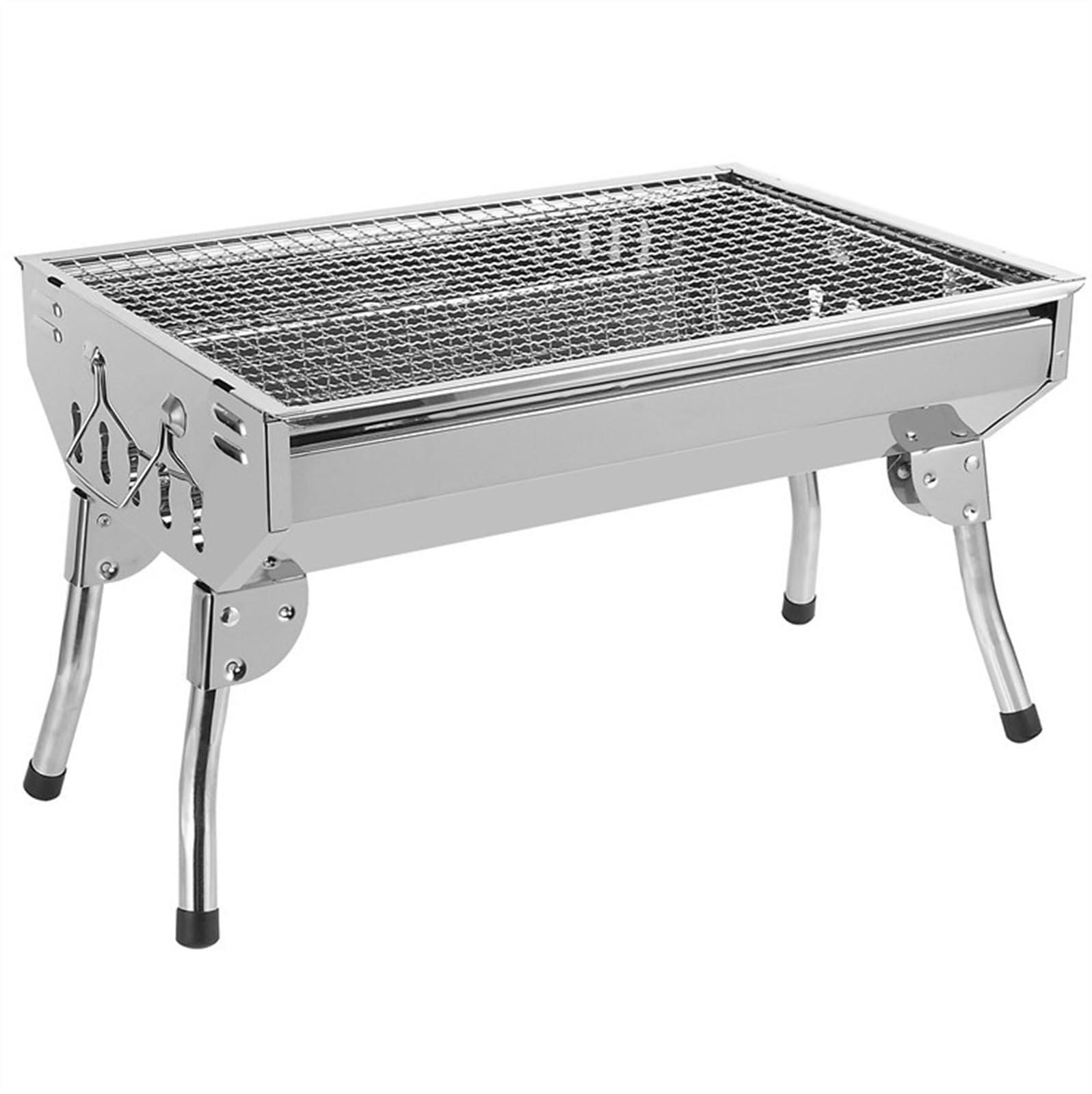 Grill na Węgiel Przenośny Grill Lekki, Prosty Grill Węglowy Do Podróży Na Świeżym Powietrzu Grill Przenośny