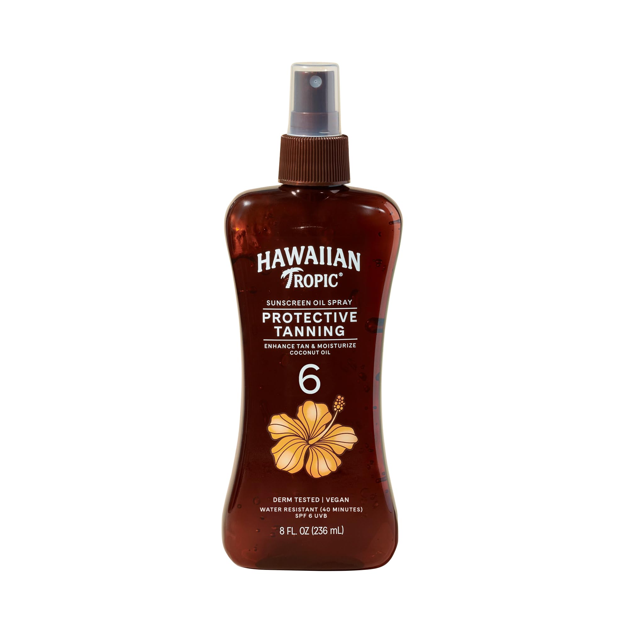 日焼け止め/サンオイル Hawaiian tropic ORIGINAL Amazon.com : Hawaiian Tropic Dark Tanning Oil Spray Pump, SPF 6 8