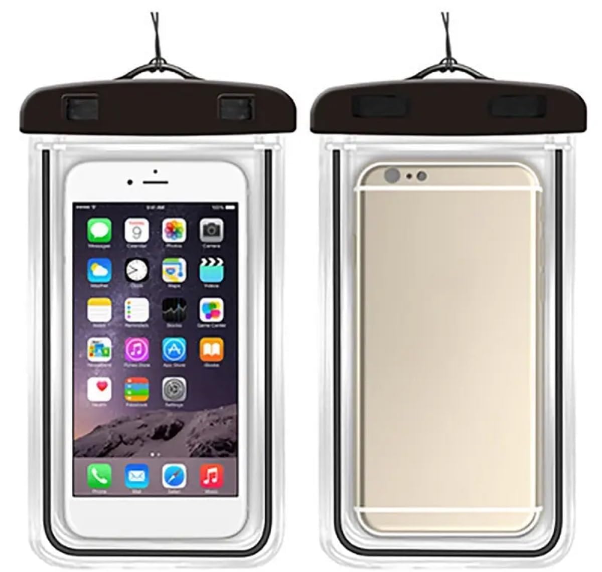 See full amazon price history chart for EDNITA Waterproof Mobile Pouch Cover Case for All Mobiles Compatible with iPhone, Samsung, Oppo, vivo Other Rainproof Pouch 7 inches (Pack of - Black) EDNITA Waterproof Mobile Pouch Cover Case for All Mobiles Compatible with iPhone, Samsung, Oppo, vivo Other Rainproof Pouch 7 inches (Pack of - Black) (B0D7ZNG7Q9) Amazon Price History, Amazon Price Tracker