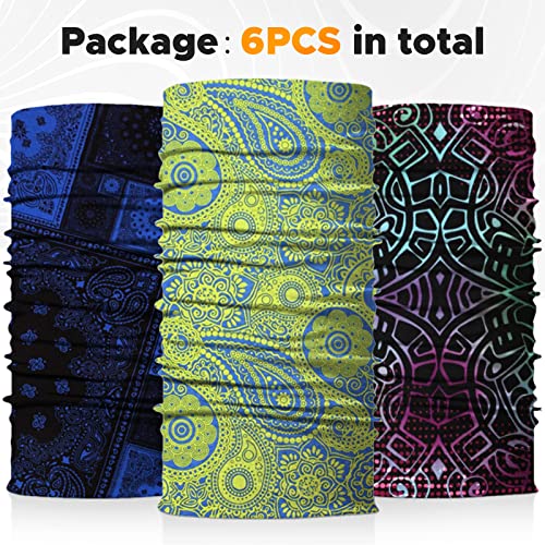 Image of JOEYOUNG Headwear, Bandana, Neck Gaiter Head Wrap Headband Balaclava Magic Scarf