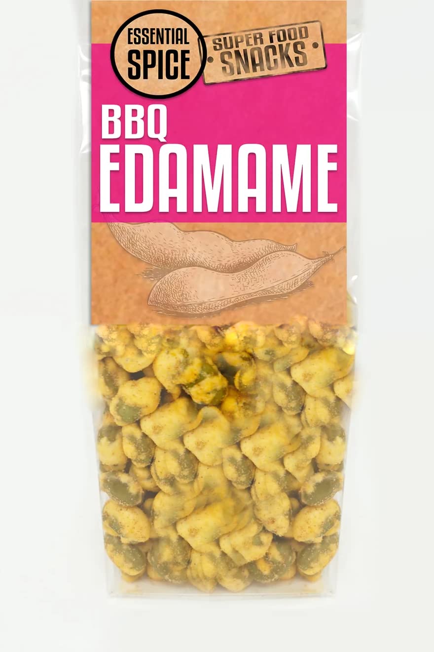 Essential Spice Bbq Flavored Edamame, 8 Oz Grocery
